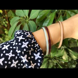 J. Crew Slim Bangle - Set of 3